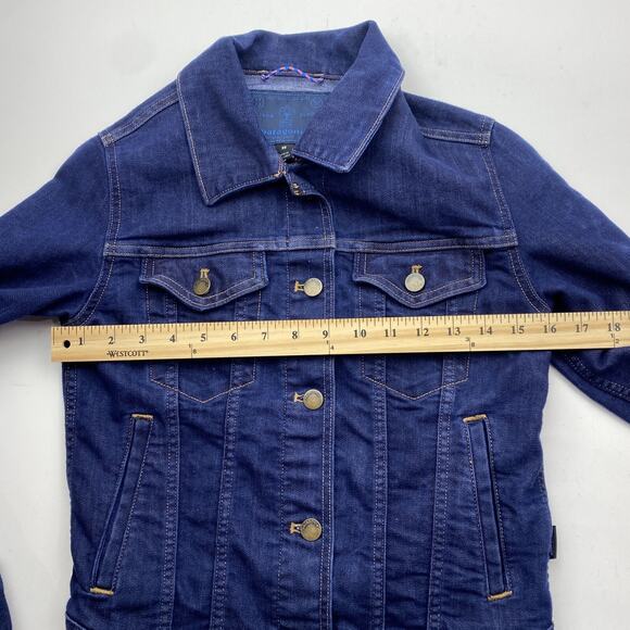 Patagonia Iron Clad Organic Cotton Womens Denim Jean Trucker Jacket - XS - Picture 4 of 4